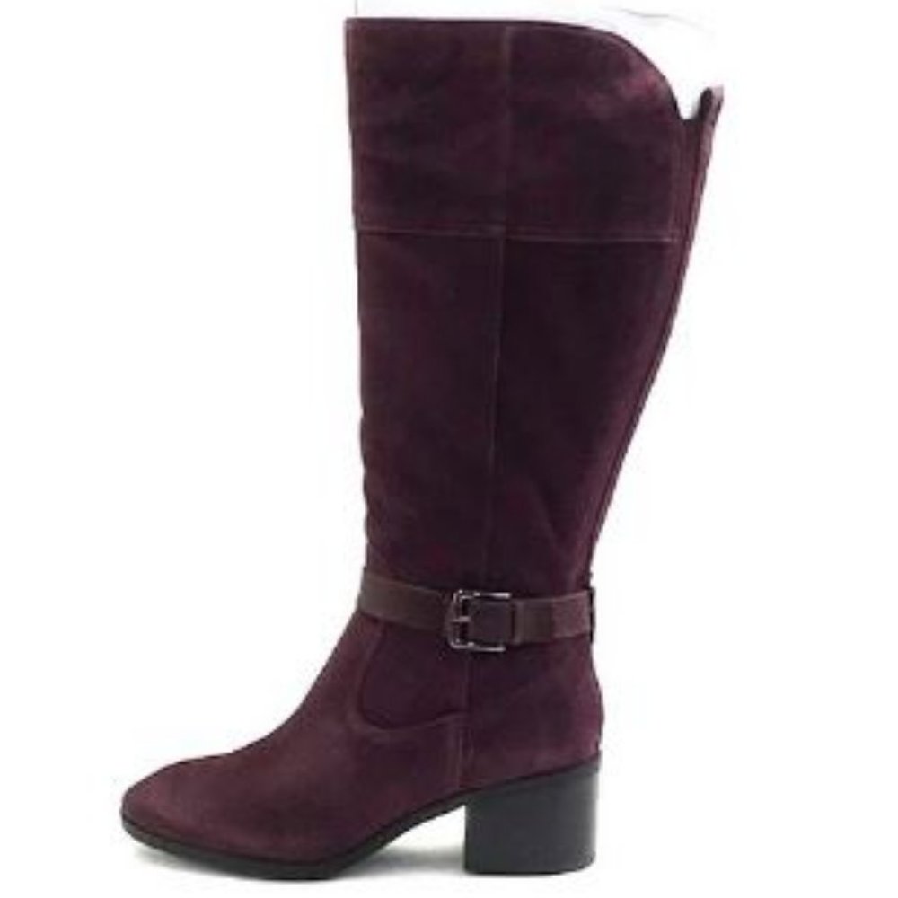 Marc Fisher Medium Calf Suede Tall Shaft Boots - Picture 3 of 10